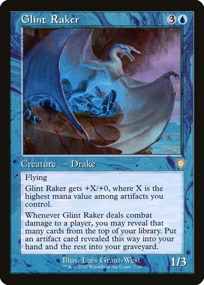 Glint Raker Retro Frame