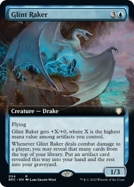 Glint Raker Extended Art