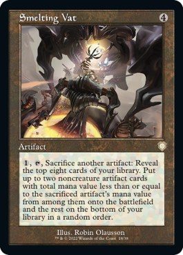 Smelting Vat Retro Frame