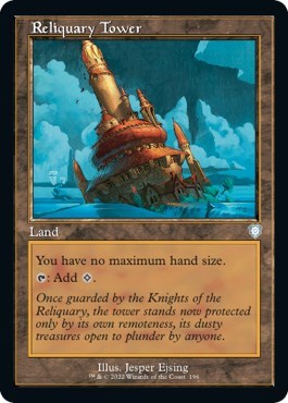 Reliquary Tower Retro Frame