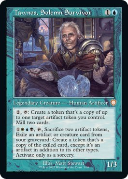 Tawnos Solemn Survivor Retro Frame