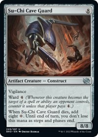 Su-Chi Cave Guard - The Brothers' War - Magic: The Gathering card