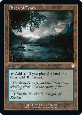 River of Tears Retro Frame