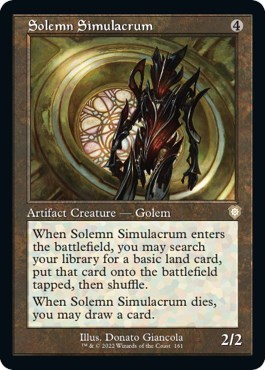 Solemn Simulacrum Retro Frame