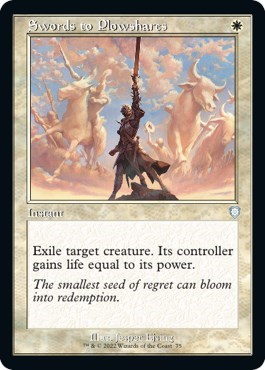 Swords to Plowshares Retro Frame