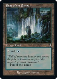 Seat of the Synod (Retro Frame)