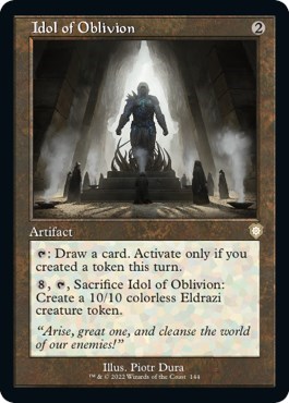 Idol of Oblivion Retro Frame