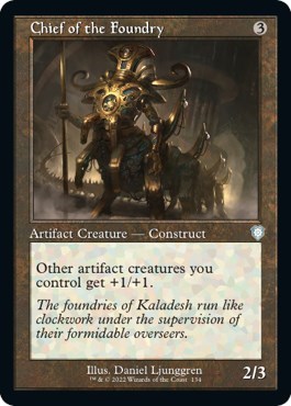 Chief of the Foundry Retro Frame
