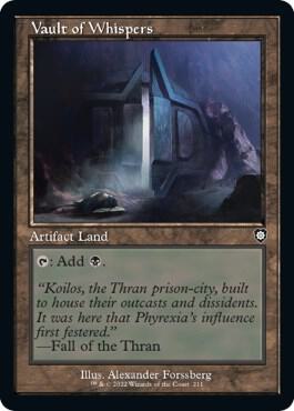 Vault of Whispers (Retro Frame) - Commander: The Brothers' War