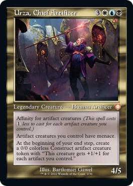 Urza, Chief Artificer (Retro Frame) - Commander: The Brothers' War