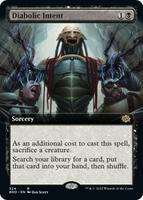 Diabolic Intent (Extended Art) - The Brothers' War - Magic