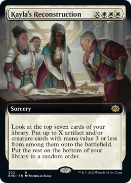 Kaylas Reconstruction Extended Art