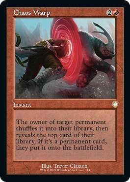 Chaos Warp Retro Frame