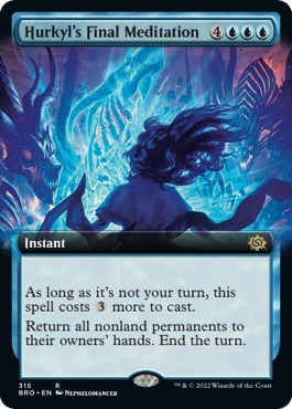 Hurkyls Final Meditation Extended Art