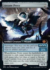Arcane Proxy (Extended Art) - The Brothers' War - Magic: The Gathering card