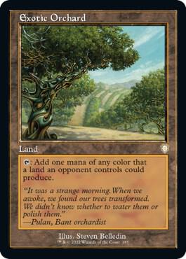Exotic Orchard (Retro Frame) - Commander: The Brothers' War
