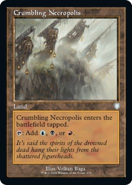 Crumbling Necropolis Retro Frame