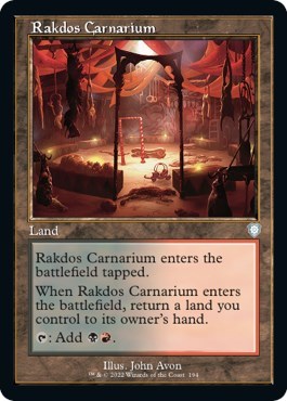 Rakdos Carnarium Retro Frame