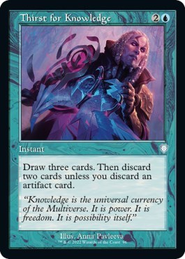 Thirst for Knowledge Retro Frame