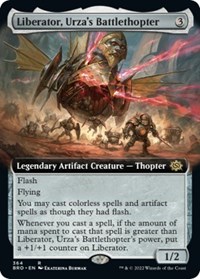 Liberator, Urza's Battlethopter (Extended Art) (Foil)