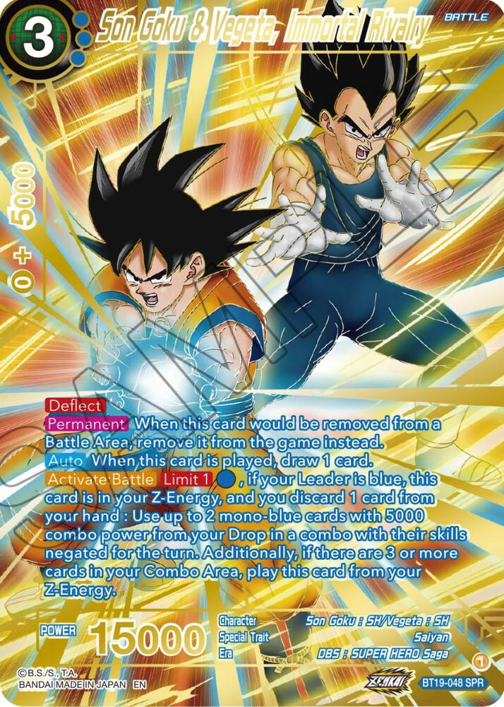 Son Goku & Vegeta, Immortal Rivalry (SPR) - Fighter's Ambition
