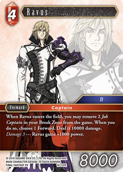 FFTCG ルーファウス Ravus - Resurgence of Power - Final Fantasy TCG - TCGplayer.com