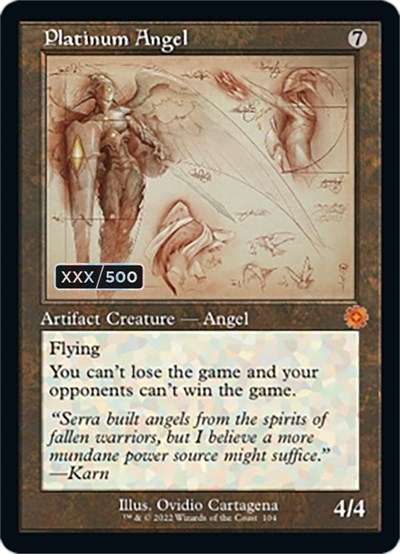 Platinum Angel (Schematic) (Serial Numbered)