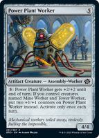 Power Plant Worker - The Brothers' War - Magic: The Gathering
