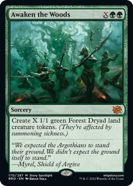 Awaken the Woods - The Brothers' War - magic