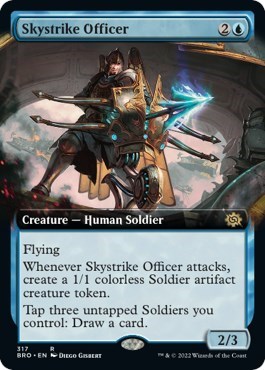 Skystrike Officer Extended Art