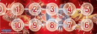 Gift Box 2022 Memory Gauge - Red from Digimon Card Game Memory Gauges Pokemon card image