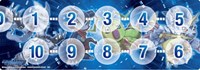 Gift Box 2022 Memory Gauge - Blue from Digimon Card Game Memory Gauges Pokemon card image