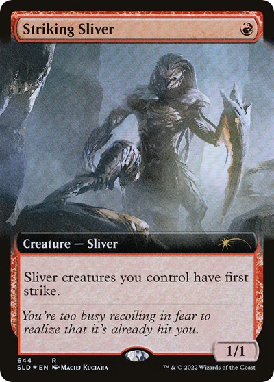 Striking Sliver Extended Art