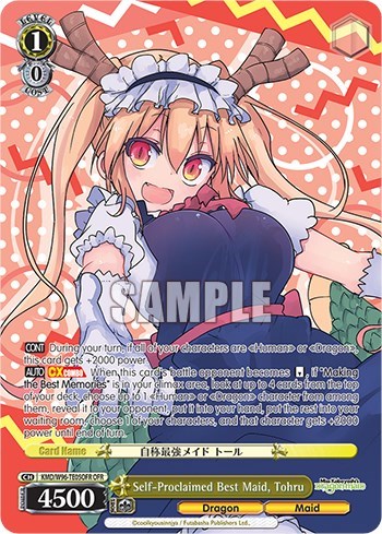 Self-Proclaimed Best Maid, Tohru (OFR) card