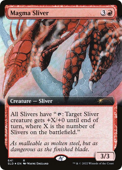 Magma Sliver Extended Art