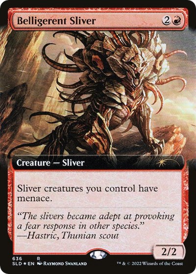 Belligerent Sliver Extended Art