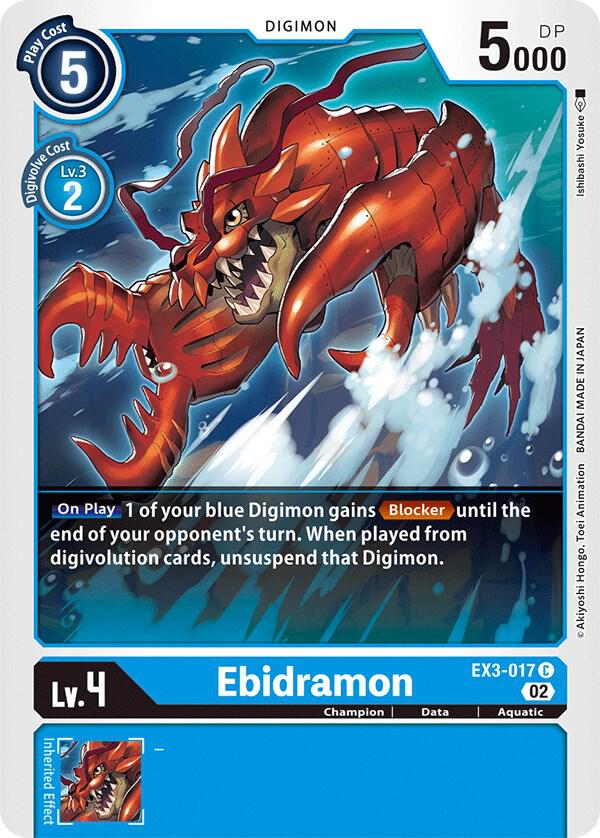 Ebidramon - Draconic Roar - Digimon Card Game - TCGplayer.com