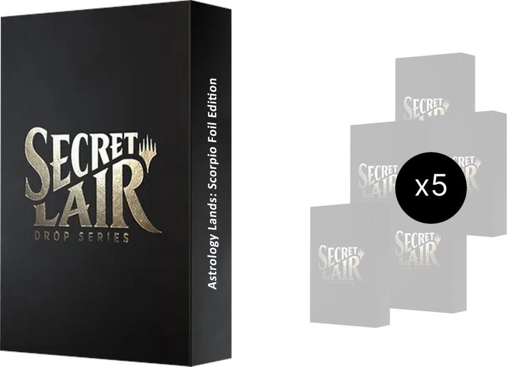 Secret Lair Drop: Astrology Lands (Scorpio) Bundle - Traditional Foil Edition