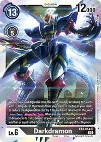 Darkdramon - Draconic Roar - Digimon card