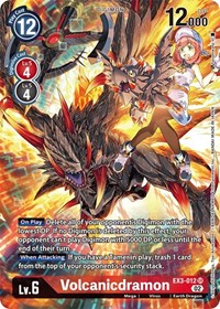 Volcanicdramon (Alternate Art) (Draconic Roar)