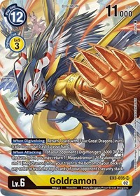 Goldramon (Alternate Art) - Draconic Roar - Digimon card