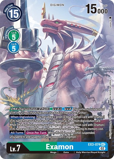 Examon (Alternate Art) card