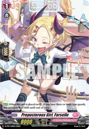 Preposterous Girl, Farselle (Foil)