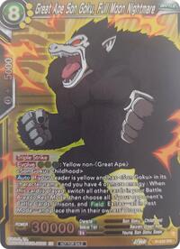 Great Ape Son Goku, Full Moon Nightmare (Championship Pack 2022 Vol.3) card art