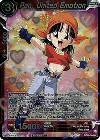 Pan, United Emotion (Zenkai Series Pack Vol.1) card art