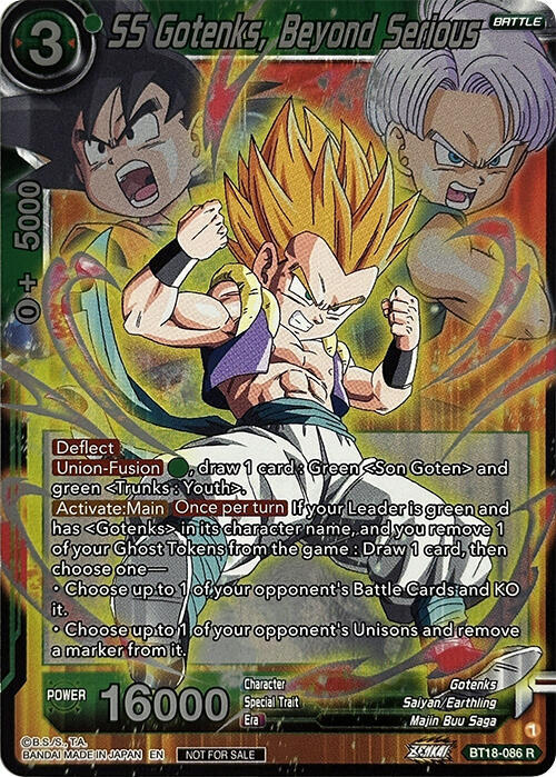 SS Gotenks, Beyond Serious (Zenkai Series Pack Vol.1) - Tournament