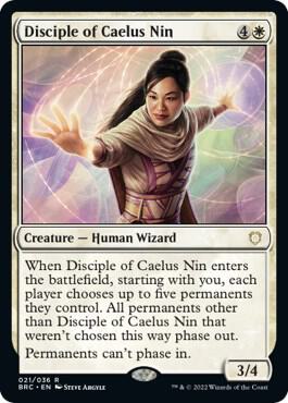 Disciple of Caelus Nin - Commander: The Brothers' War - Magic: The
