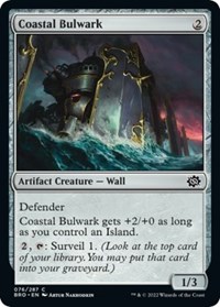 Coastal Bulwark - The Brothers' War - Magic: The Gathering card