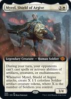 MTG アルガイヴの盾、ミュレル　拡張foil アルガイヴの盾、ミュレル/Myrel, Shield of Argive《英語》【BRO】