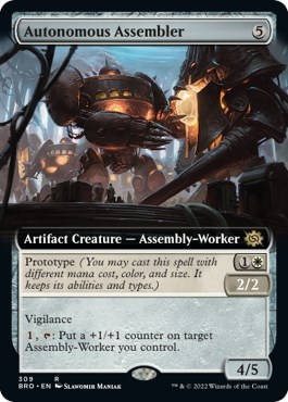 Autonomous Assembler Extended Art